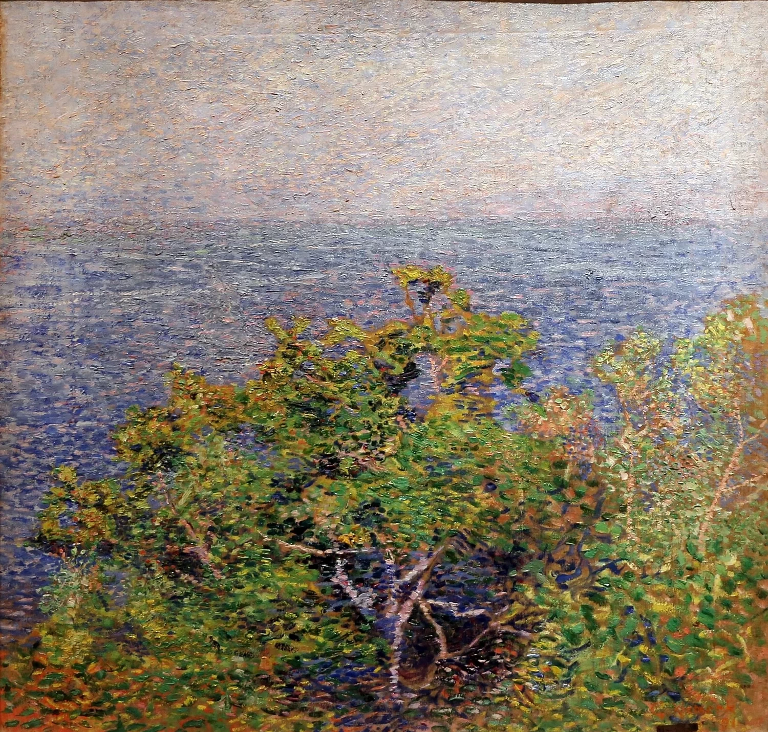Alberi sul mare a san Martino d'Albaro, 1891 - museo civico Giorgio Kienerk, Fauglia